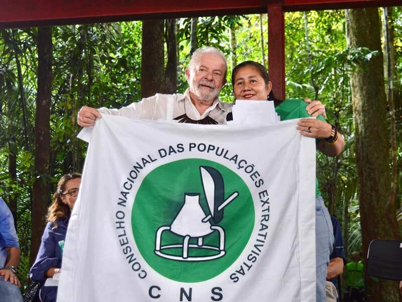 CNS entrega carta para Lula sobre o presente e o futuro das Reservas Extrativistas